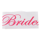 Bridesmaid Sash Wedding Bachelorette Party Bridal Shower Sash Decorations