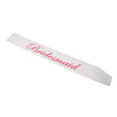Bridesmaid Sash Wedding Bachelorette Party Bridal Shower Sash Decorations