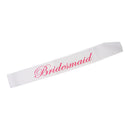 Bridesmaid Sash Wedding Bachelorette Party Bridal Shower Sash Decorations