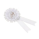 Bride to be Rosette Badge Brooch Pin Hen Night Bachelorette Party Supply