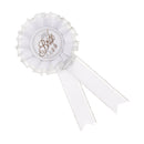 Bride to be Rosette Badge Brooch Pin Hen Night Bachelorette Party Supply