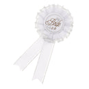 Bride to be Rosette Badge Brooch Pin Hen Night Bachelorette Party Supply