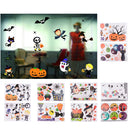 Halloween Theme Kids Pumpkin Spider Window Clings Sticker Decals Decorations