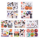 Halloween Theme Kids Pumpkin Spider Window Clings Sticker Decals Decorations