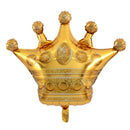 Pieces of 6 Large Golden Crown Inflatable Foil Balloon Birthday Party Decorations