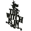 Halloween Fabric Hanging Decoration Home Window Ceiling Decor -The Witch Is In