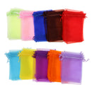 100pcs Assorted Drawstring Organza Gift Jewellery Candy Pouch Bags 13 x 18cm