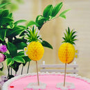 12PCS PINEAPPLE CAKE TOPPER BIRTHDAY CUPCAKE MUFFIN CAKE STICKS ACCESSORY