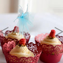 Pack of 5 Ballet Girl Cake Topper Wedding Birthday Cake Party Cupcake Picks