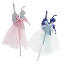 Pack of 5 Ballet Girl Cake Topper Wedding Birthday Cake Party Cupcake Picks