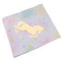 10pcs Paper Unicorn Disposable Serviettes Paper Napkins Decoration 33 X 33cm