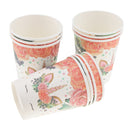 10 Pieces Unicorn Disposable Paper Drinking Cups Kids Birthday Tableware