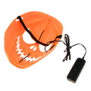 LED Light up Mask Frightening - 'Pumpkin Head' for Halloween Cosplay Festivals Parties