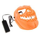 LED Light up Mask Frightening - 'Pumpkin Head' for Halloween Cosplay Festivals Parties