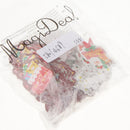 100pcs Merry Christmas Paper Cake Topper For Kids Party Cake Decoration