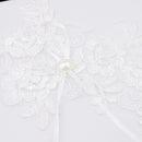 Romantic Pearls Lace Applique Guest Book Signature Guestbook Wedding Supplier