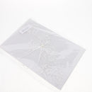 Romantic Pearls Lace Applique Guest Book Signature Guestbook Wedding Supplier