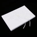 Romantic Pearls Lace Applique Guest Book Signature Guestbook Wedding Supplier
