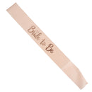 Pack of 2 Bride to be Diamond Satin Sash and Veil Set Bridal Shower Fancy Dress