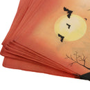 20pcs Happy Halloween Pumpkin Bat Paper Napkin Disposable Napkin Tableware