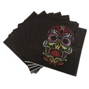 20pcs Day Of Dead Disposable Paper Skull Napkin Halloween Tableware Napkin