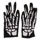 Halloween Skeleton Gloves Hand Bone Costume Fancy Dress Cosplay Prop Decor