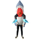 Inflatable Shark Costume Adult Funny Large Party Outfits Halloween Costume