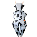 Adult Inflatable Cow Costume Jumpsuit Halloween Party Fancy Dress
