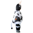 Adult Inflatable Cow Costume Jumpsuit Halloween Party Fancy Dress