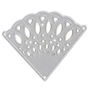 4 Pieces Fan Blade Cutting Dies DIY Embossing Scrapbooks Album Card Making