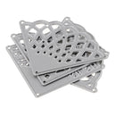 4 Pieces Fan Blade Cutting Dies DIY Embossing Scrapbooks Album Card Making