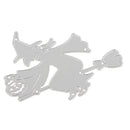Hallowmas Witch Cutting Dies Stencils For DIY Embossing Paper Cards Crafts