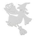 Hallowmas Witch Cutting Dies Stencils For DIY Embossing Paper Cards Crafts