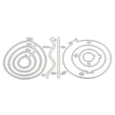 Silver Balloon Cutting Dies Stencil for DIY Scrapbooking Paper Card Embossing Craft