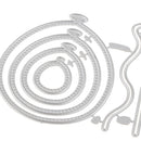 Silver Balloon Cutting Dies Stencil for DIY Scrapbooking Paper Card Embossing Craft