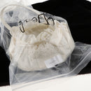 Luxury Bow Embroidered Flower Flower Girls Basket Wedding Ceremony Party Decor
