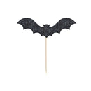20 Pieces Glitter Paper Cake Topper Cupcake Picks Halloween Party Decor
