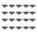 20 Pieces Glitter Paper Cake Cupcake Topper Halloween Party Supplier