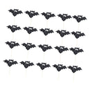 20 Pieces Glitter Paper Cake Cupcake Topper Halloween Party Supplier