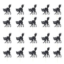 20 Pieces Glitter Paper Cat Cake Cupcake Topper Halloween Party Supplier