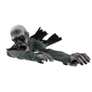 Scary Halloween Bald Crawling Zombie Animated Haunted House Home Bar Night Club Party Decor Prop