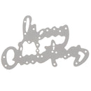 Merry Christmas Words Metal Paper Embossing Cutting Dies Stencil Paper Card Craft Scrapbooking Photo Album DIY Die-Cut fit Paper, Cardstock, Chipboard