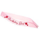 Funny Birthday Girl Sash Lady Girls Birthday Sash Party Accessories