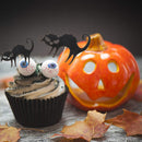 5pcs Halloween Black Cat Cake Toppers Muffin Cupcake Picks for Halloween