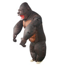 Inflatable Gorilla Costume Halloween Masquerade Cosplay Party Fancy Dress Suit