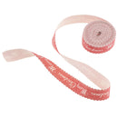 Merry Christmas Cotton Ribbon Gift Wrapping Package Christmas Decor DIY 5 Yd