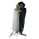 Halloween Animated Bride Groom Hanging Skeleton Ghost Decoration Escape Haunted House Halloween Decorations