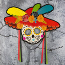 4pcs/set Mexico Day of the Dead Mask Full Face Adult Masquerade Dia de los Muertos Skull Mask