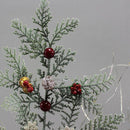 Glass Cover Led Micro Landscape Night Light, USB Operated Christmas Table Decoration