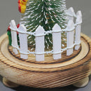 USB Glass Cover Led Micro Landscape Lights Creative Christmas Decoration New Year Gift Ornament